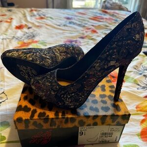 Naughty Monkey Black Shoes